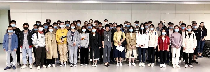 热烈欢迎常熟理工师生一行莅临九游会J9参观交流