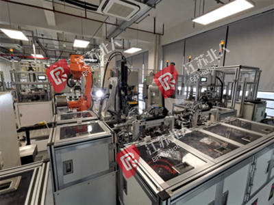 Valve block automatic production line